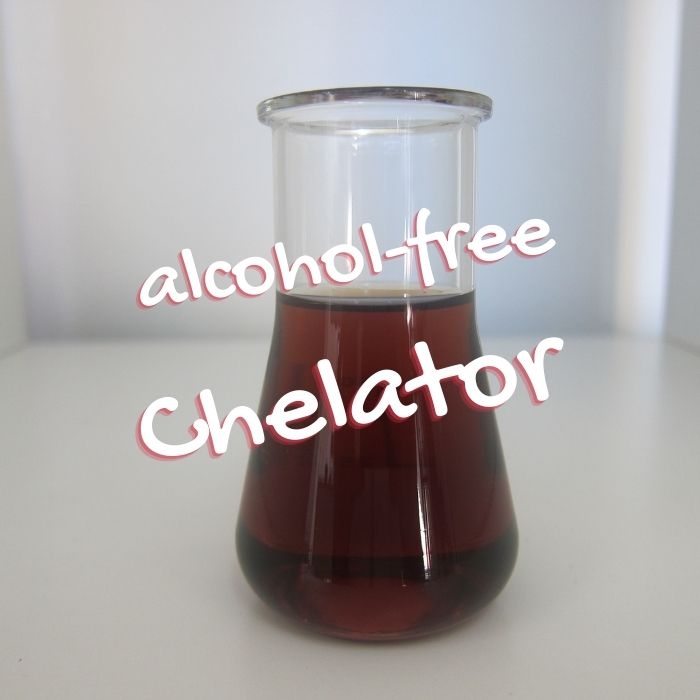 Natural chelator phytate complex/alcohol free